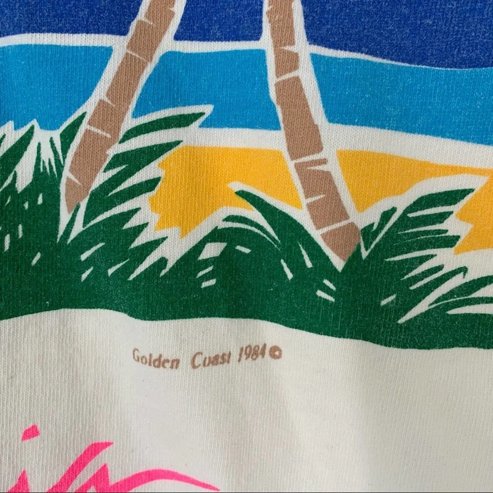 Vtg Single Stitch California 1984 Men’s T-Shirt L - Picture 5 of 11